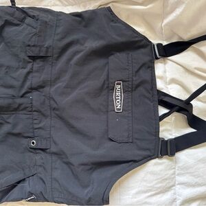 Burton Black Snow Bib Overalls